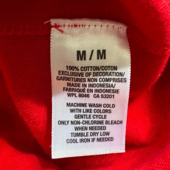 NWT 2010 Deadstock Hooded Long Sleeve V Neck size Medium - Picture 8 of 11